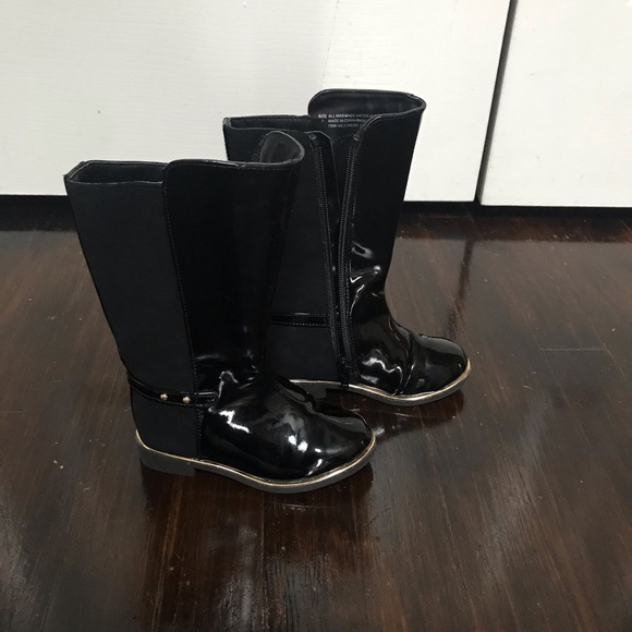 Black boots for little girl -Children Place - Picture 3 of 8